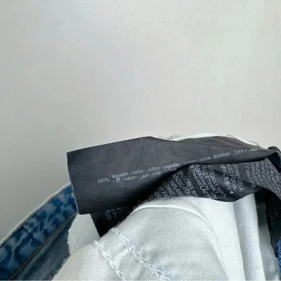 Zara Mens  36 Medium Wash Distressed Relaxed Button Fly Jeans - Picture 11 of 15